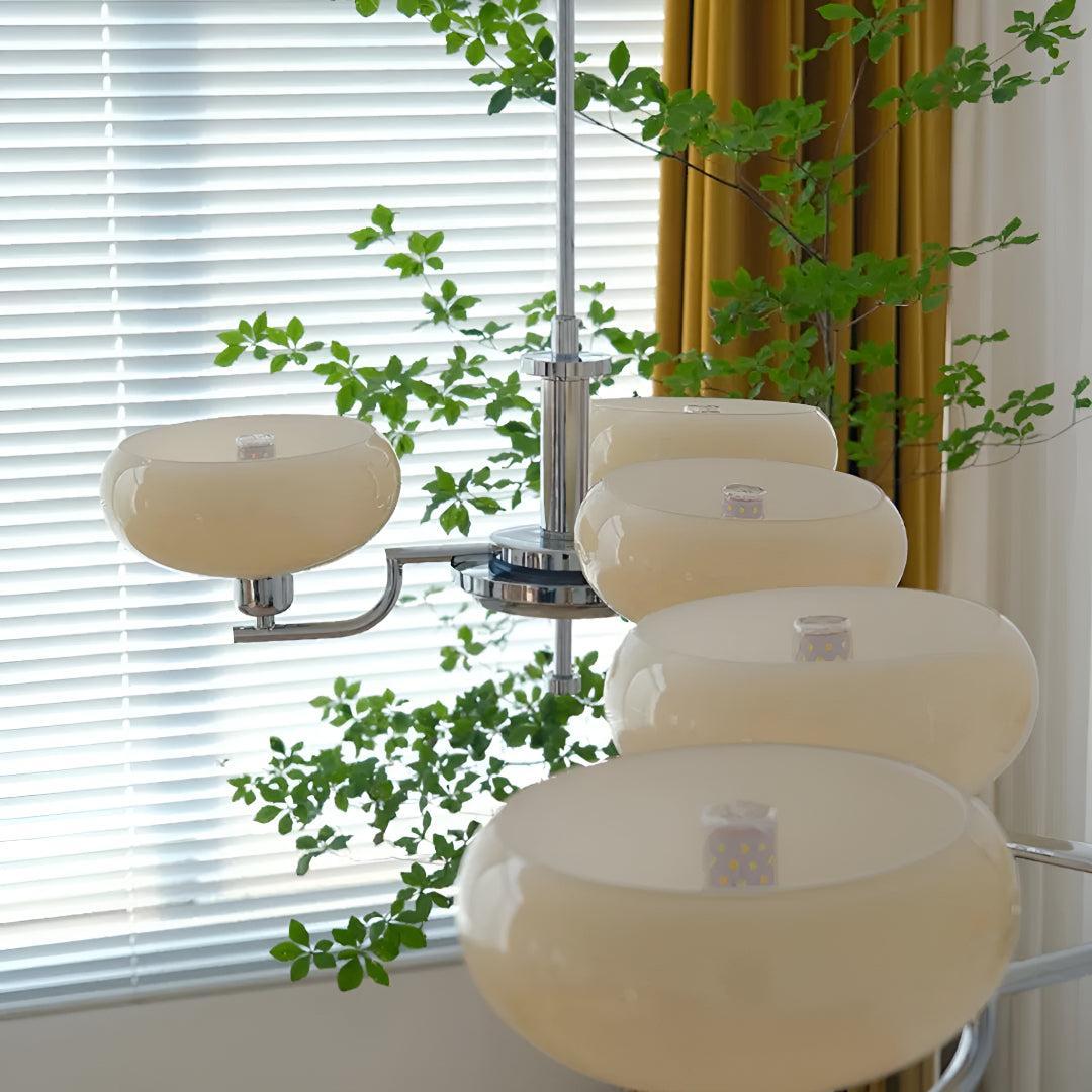 Mid-Century Bubble Glass Chandelier | Modern Ceiling Light Fixture