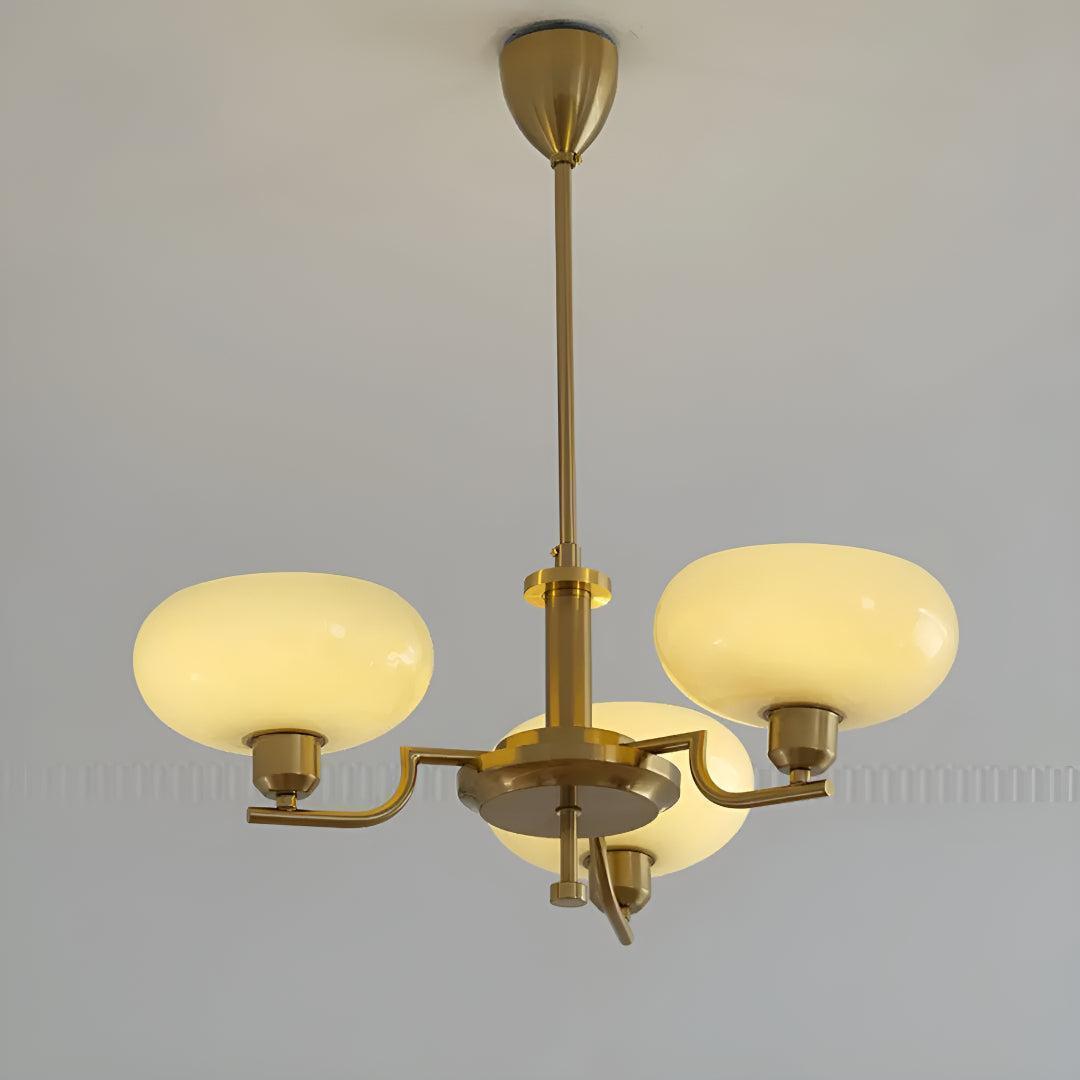 Mid-Century Bubble Glass Chandelier | Modern Ceiling Light Fixture
