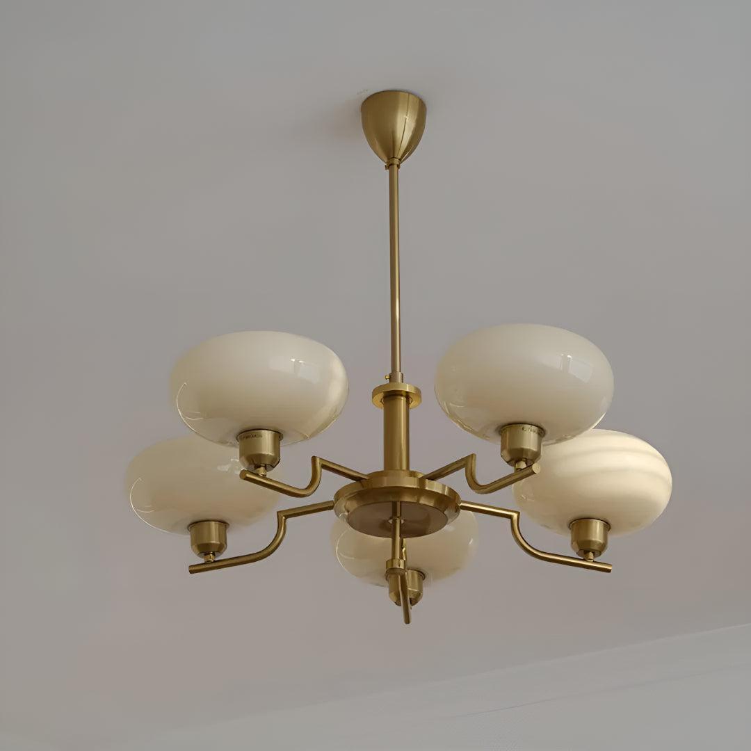 Mid-Century Bubble Glass Chandelier | Modern Ceiling Light Fixture