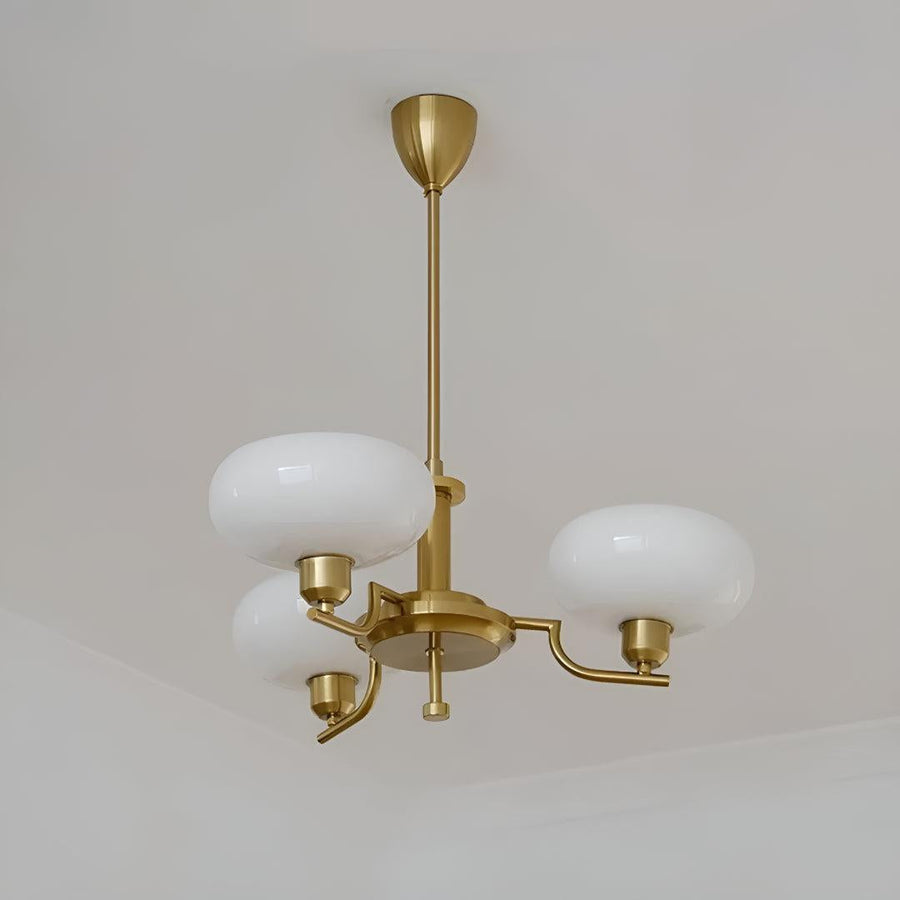 Mid-Century Bubble Glass Chandelier | Modern Ceiling Light Fixture