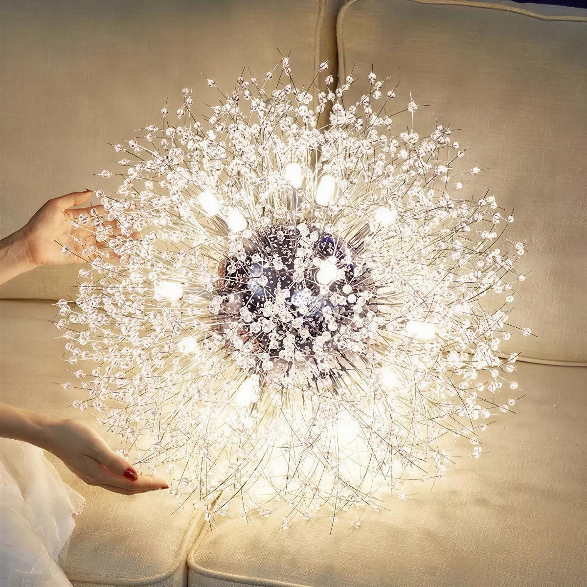 Dandelion Pendant Chandelier | Modern Sculptural Ceiling Light