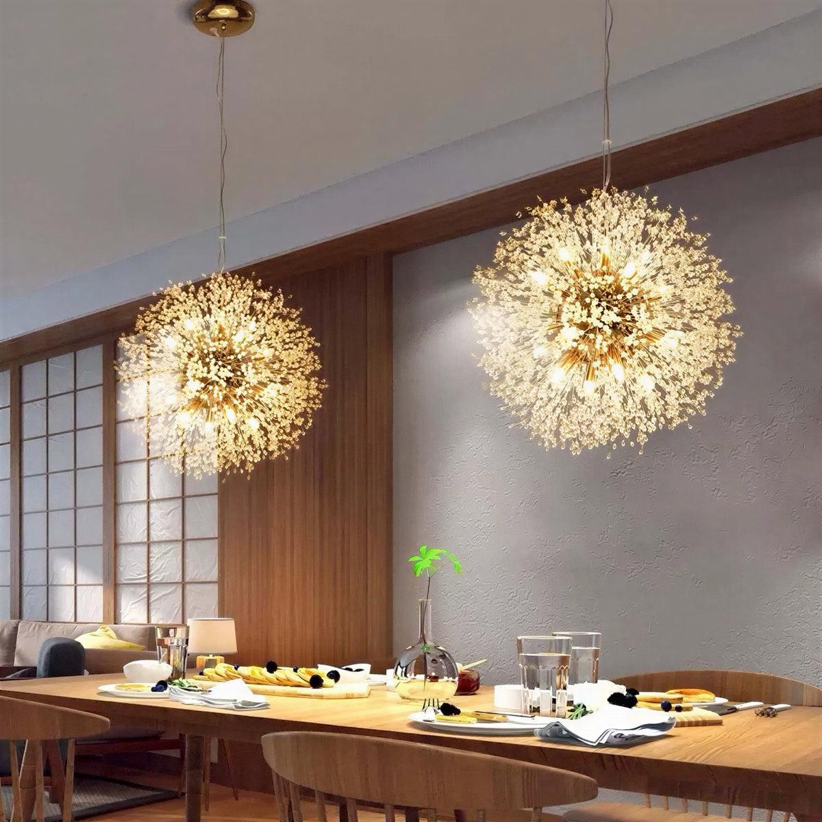 Dandelion Pendant Chandelier | Modern Sculptural Ceiling Light