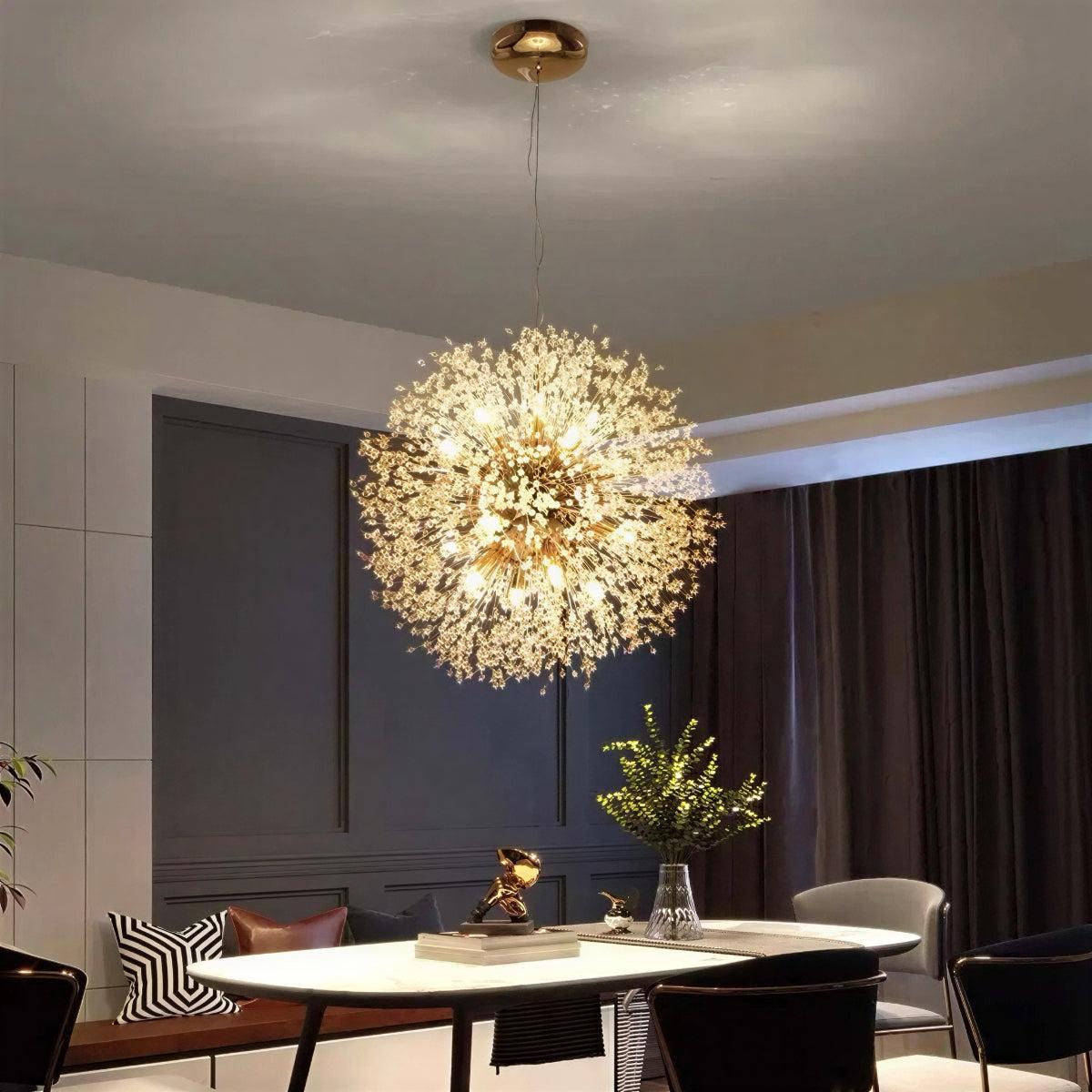 Dandelion Pendant Chandelier | Modern Sculptural Ceiling Light