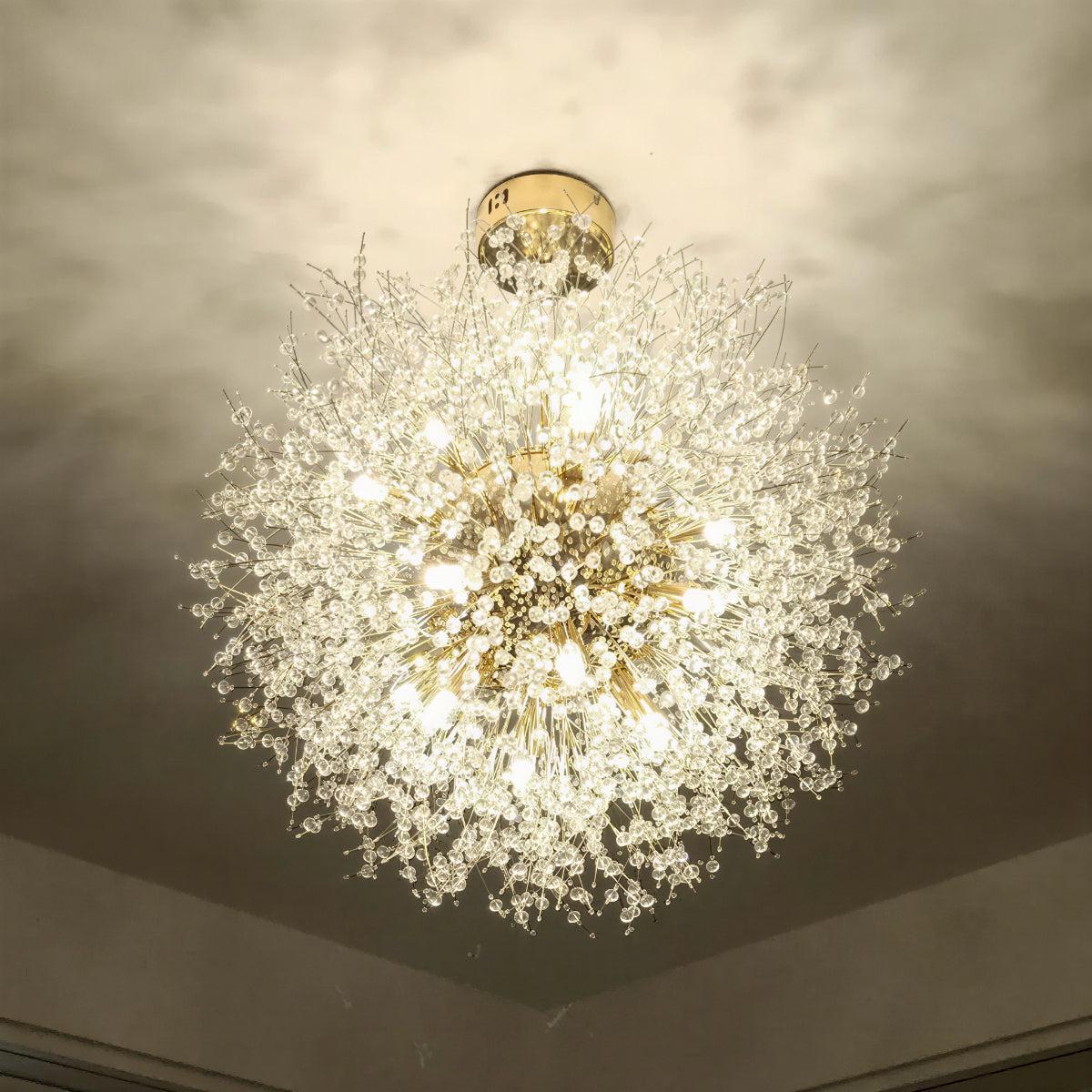 Dandelion Pendant Chandelier | Modern Sculptural Ceiling Light