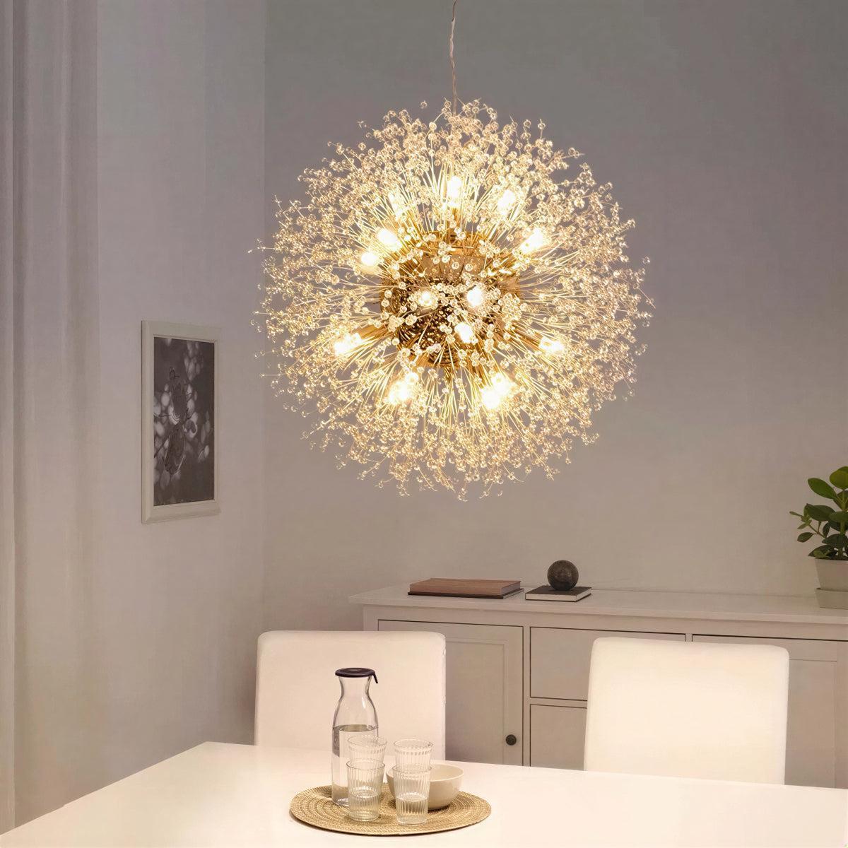 Dandelion Pendant Chandelier | Modern Sculptural Ceiling Light