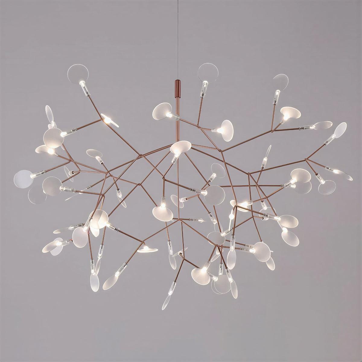 Heracleum Branching Chandelier | Modern LED Ceiling Light Fixture