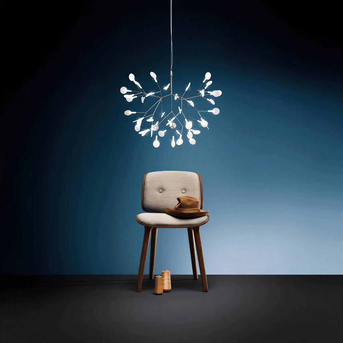 Heracleum Branching Chandelier | Modern LED Ceiling Light Fixture
