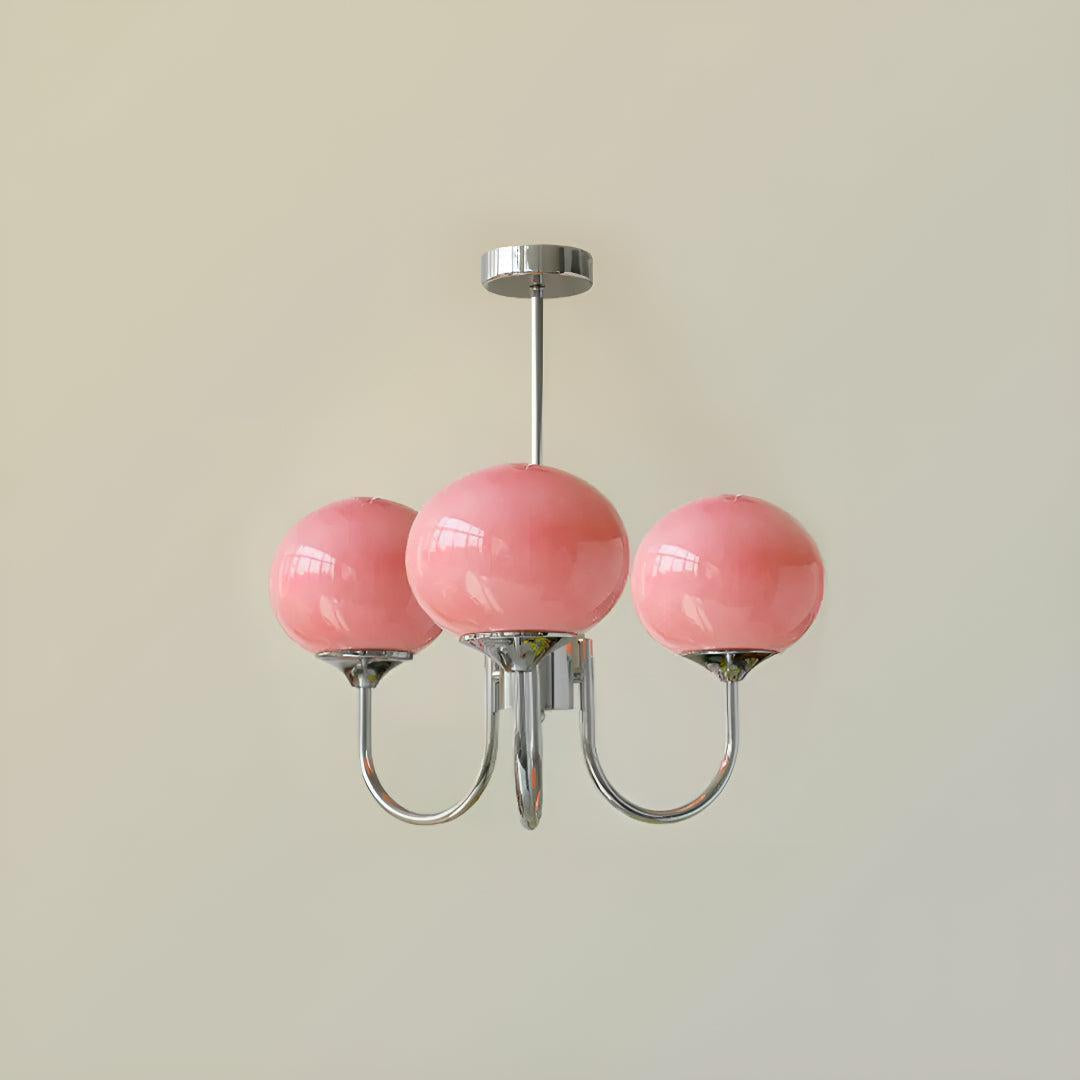Marshmallow Glass Globe Chandelier | Modern Ceiling Light Fixture