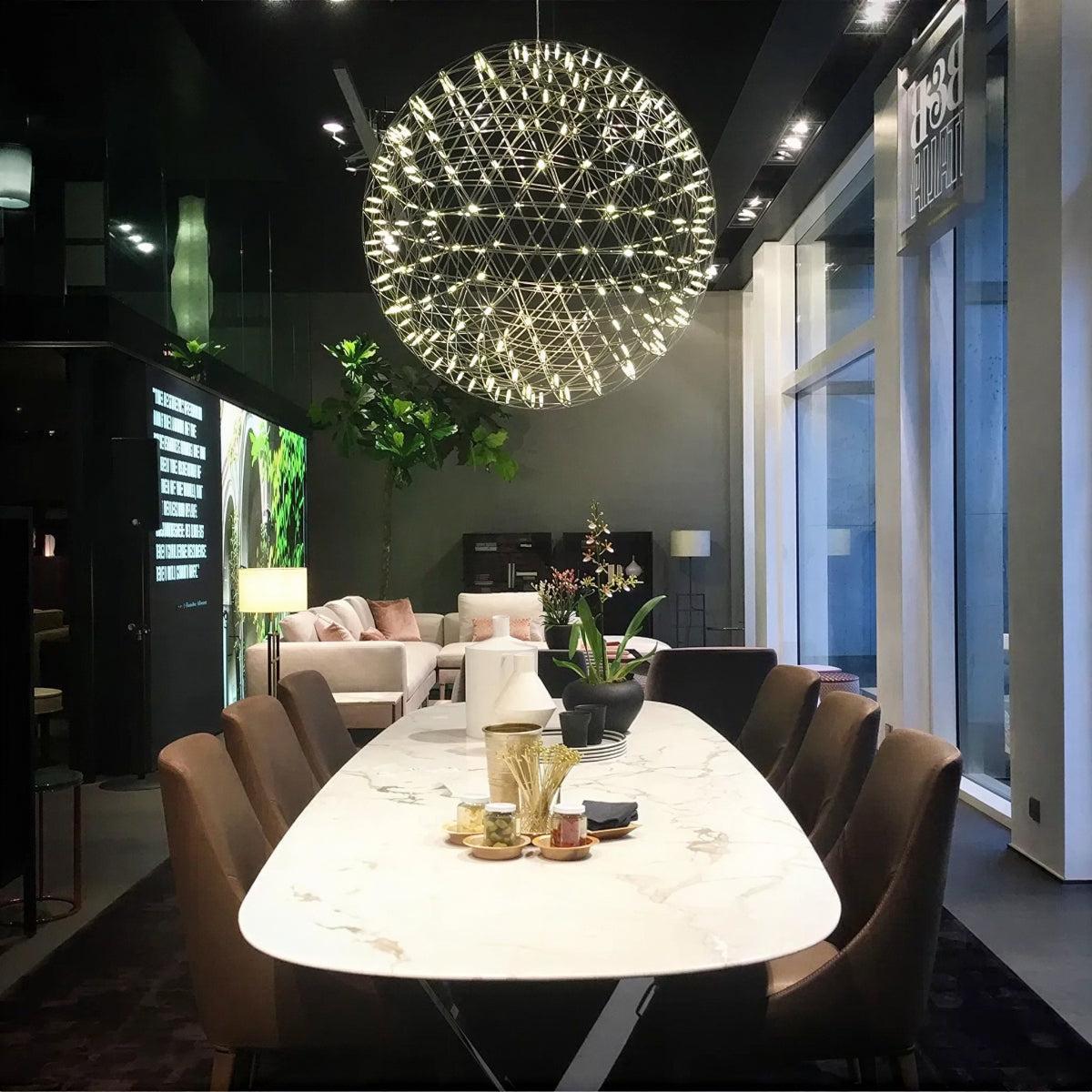 Modern Sphere LED Chandelier | Globe-Style Ceiling Light Fixture